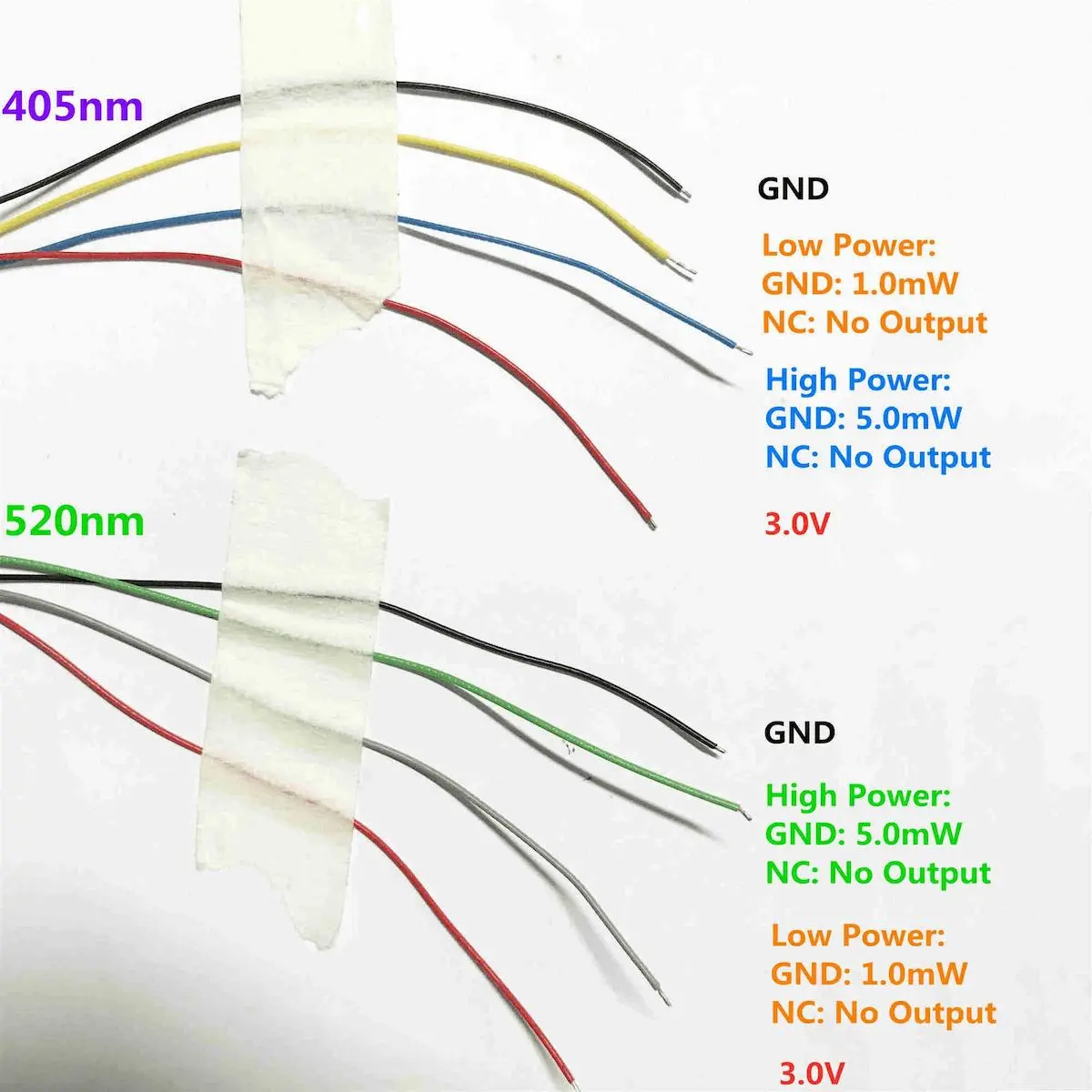 dual wavelength laser diode